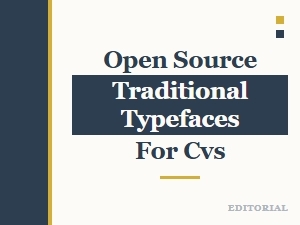 Choosing Open Source Fonts for Professional Resumes
